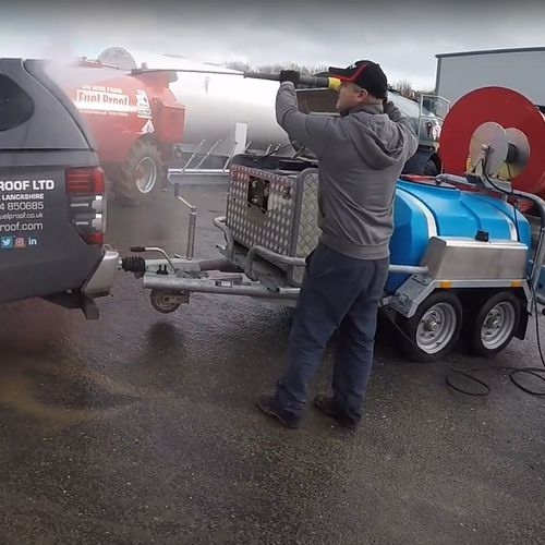 Fuel Proof Hot Pressure Washer Bowser