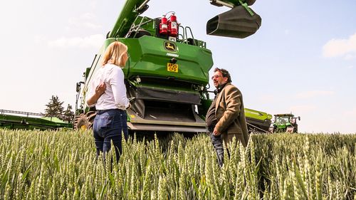 John Deere X9 Combine Protected With Automatic Fire Suppression!