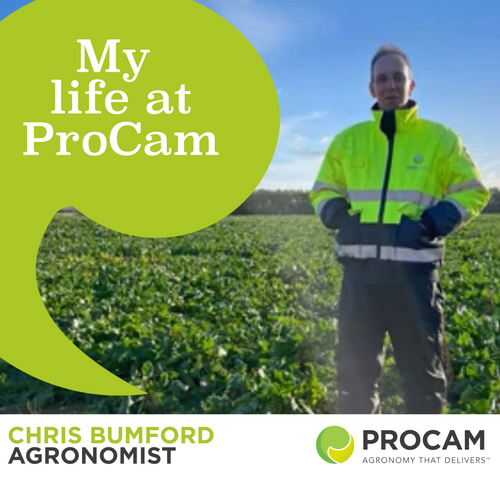My life as an Agronomist at ProCam | Chris Bumford