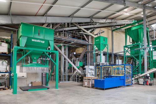 Westrup Project - A sorting plant for wheat, barley, oats, rye, spelt, peas, beans and grass seed