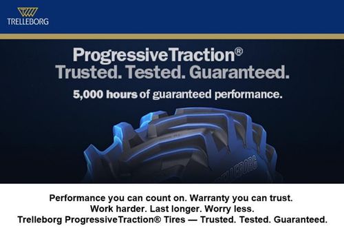 5,000 hours of guaranteed performance - Trelleborg Tires