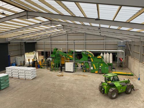 Form Fill & Seal re-baling system