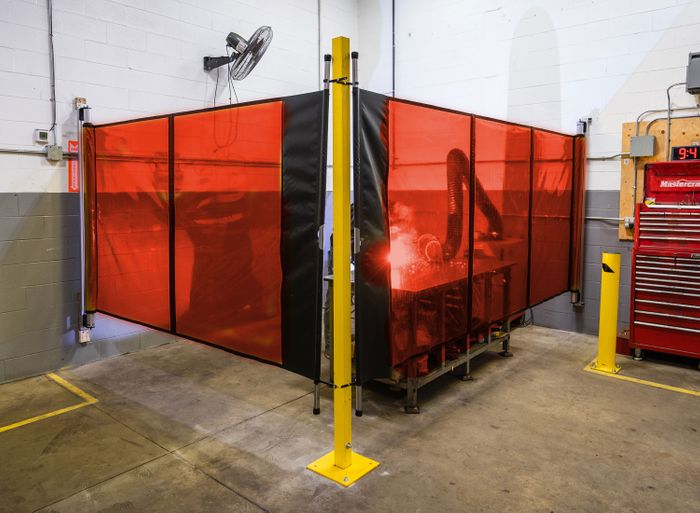ROLLTect Retractable Welding Screens