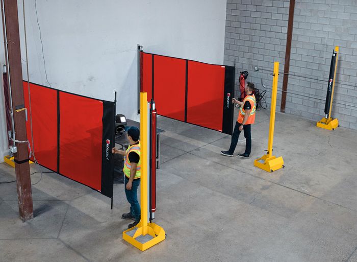 ROLLTect Retractable Welding Screens