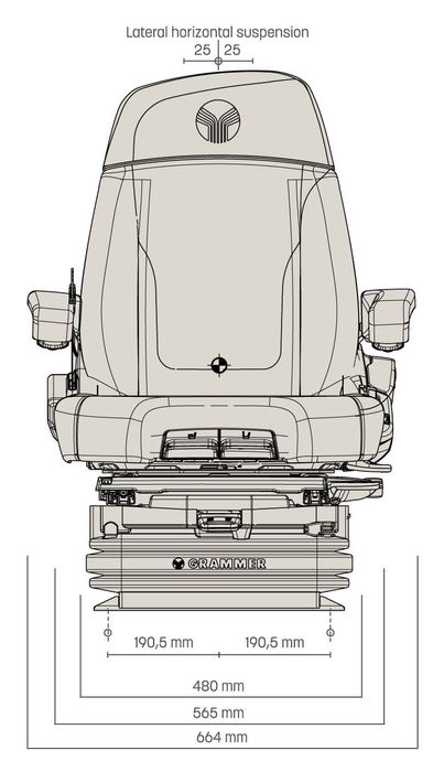 Grammer Maximo XT Dynamic Plus