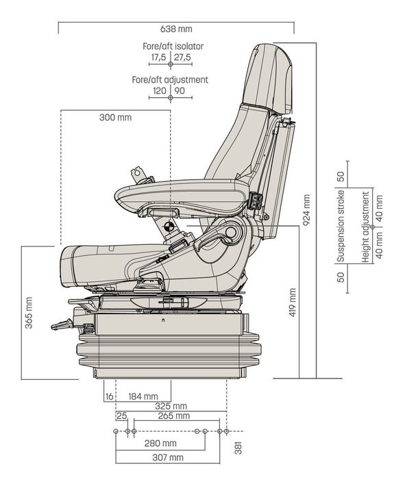 Grammer Maximo XT Dynamic Plus