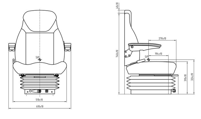 United Seats CS85/C1