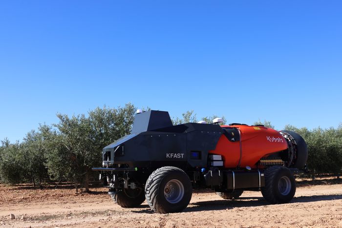 Kubota and FEDE’s latest innovation in specialty crop management, KFAST Autonomous Sprayer