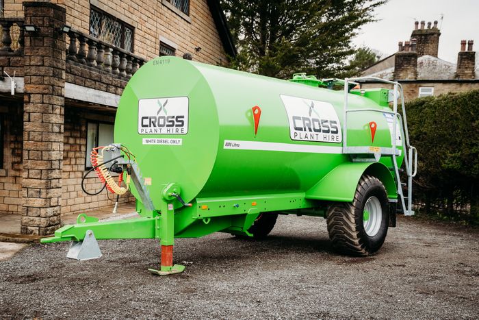 8000/1000L Split Site Towable Diesel/Adblue Bowser