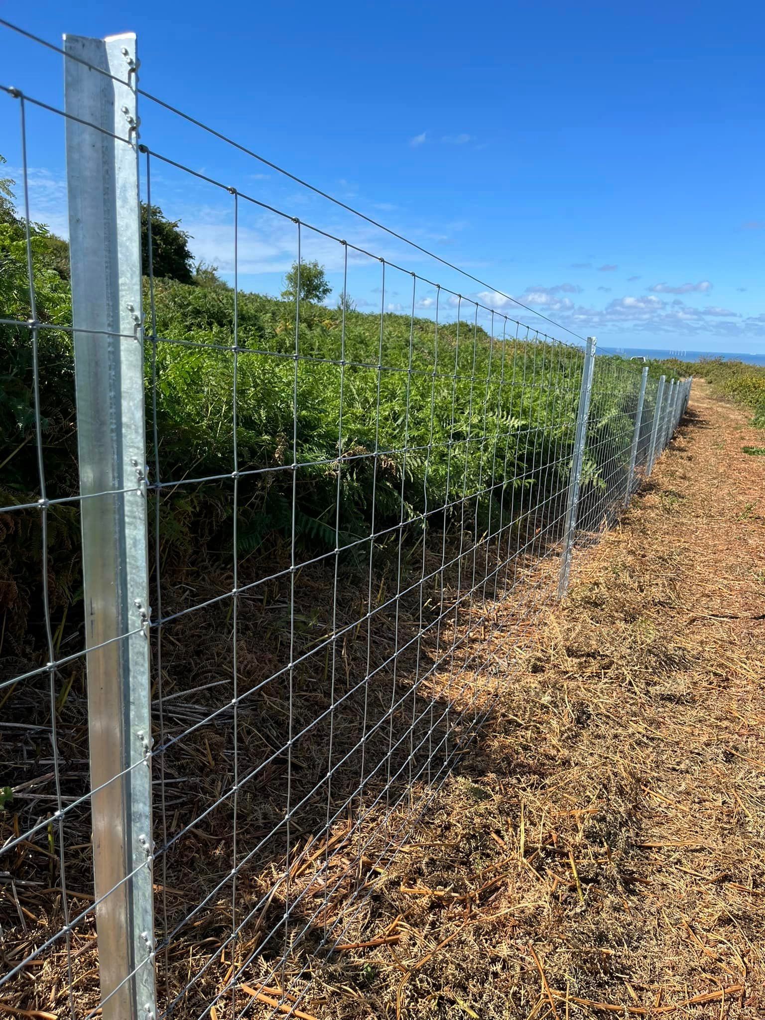 Clipex all-steel fencing system