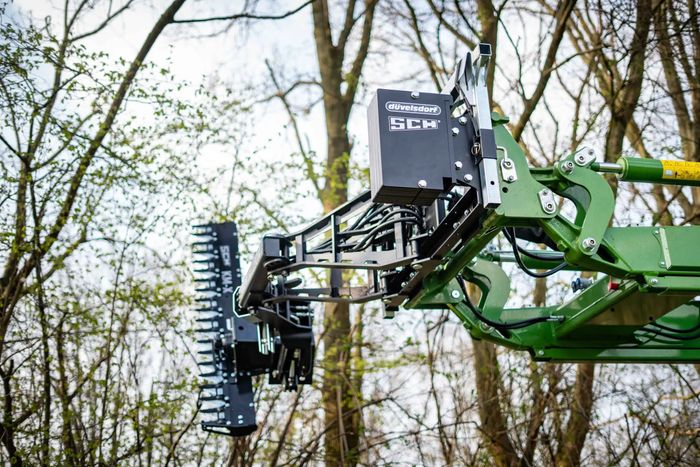 NEW MC190 loader mounted hedge trimmer