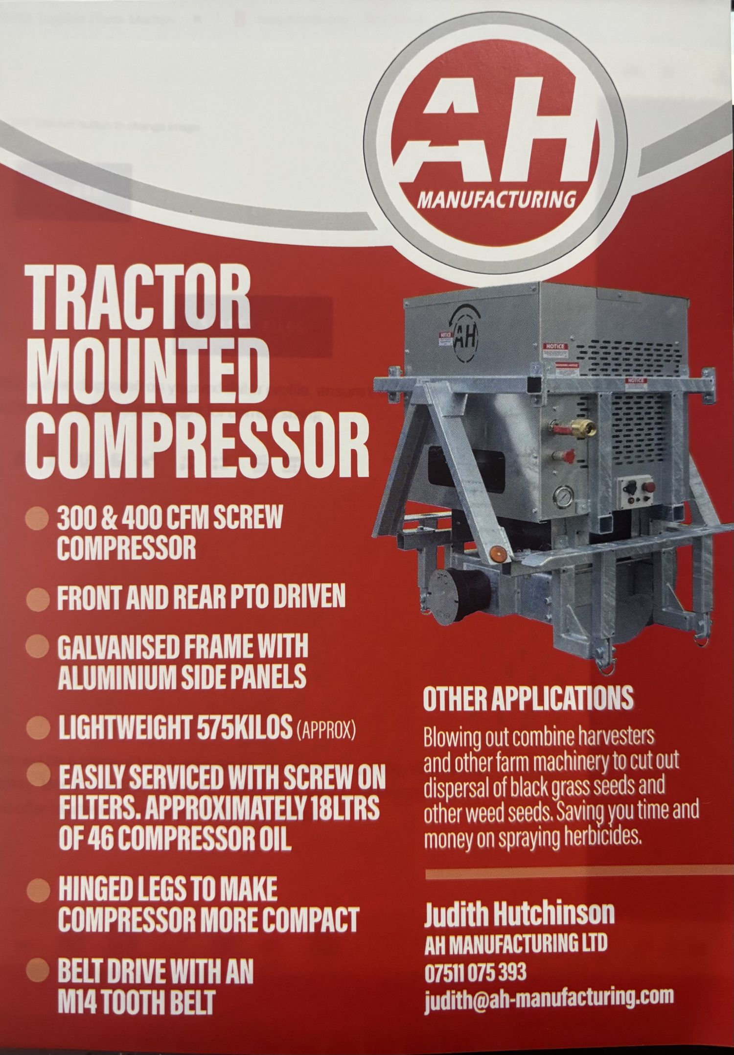 AH Manufacturing LTD