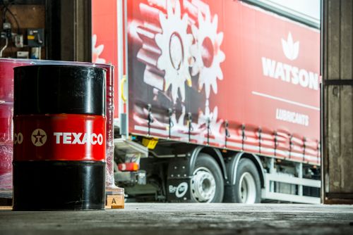 Free barrel pump with Texaco lubricant orders over 200l*