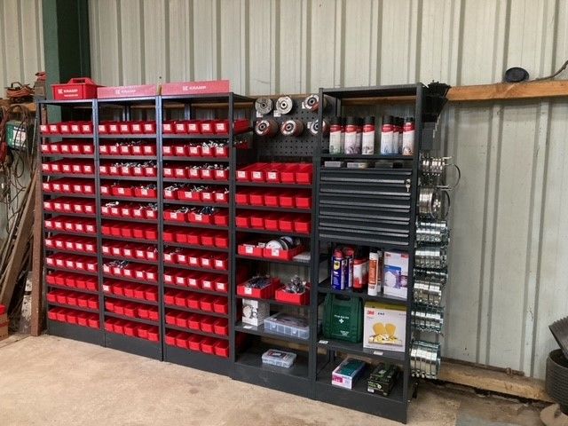 Win £3500 worth of workshop stock and racking