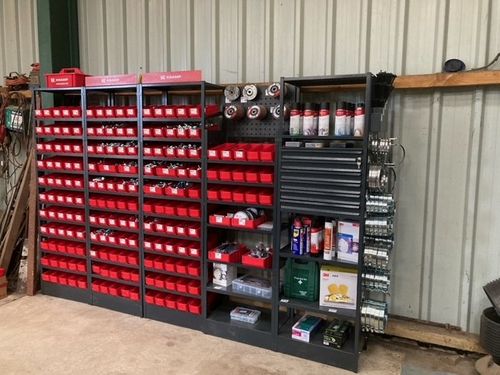 Win £3500 worth of workshop stock and racking