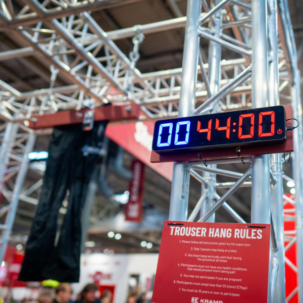 Trouser Hang - Win £250 of Kramp Goodies