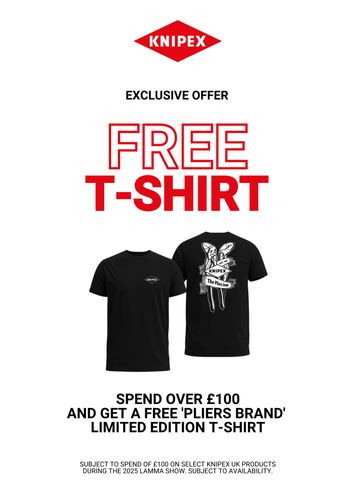 FREE KNIPEX Limited Edition T-Shirt