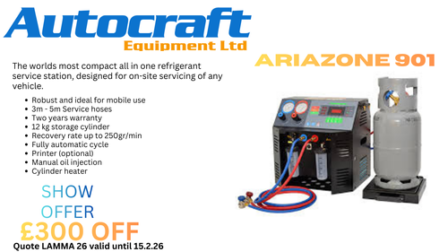ARIAZONE 901 A/C  servicing machine