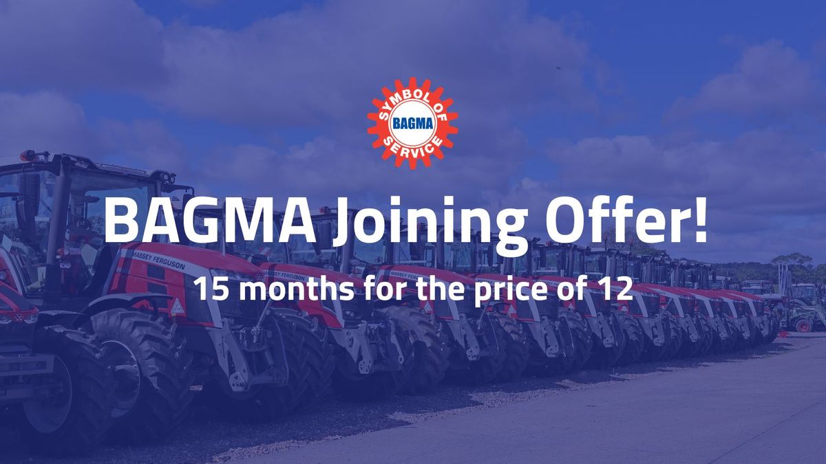 BAGMA Joining Offer!