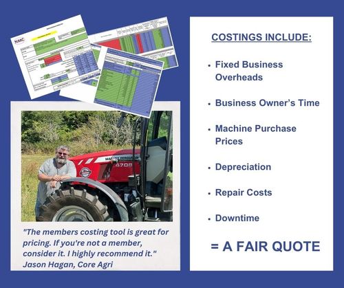 NAAC Costings Tool