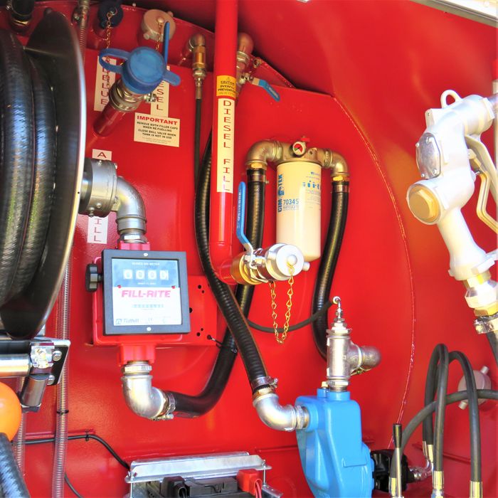 Fuel Proof 6,000L Diesel / 1,000L AdBlue Site Tow Diesel Bowser