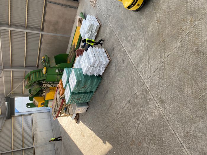 Form Fill & Seal re-baling system