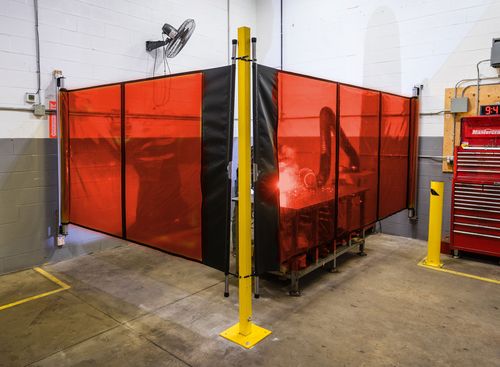 ROLLTect Retractable Welding Screens