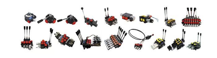 1. Hydraulic Motor   2. Hydraulic Valve    3. Hydraulic Steering Unit