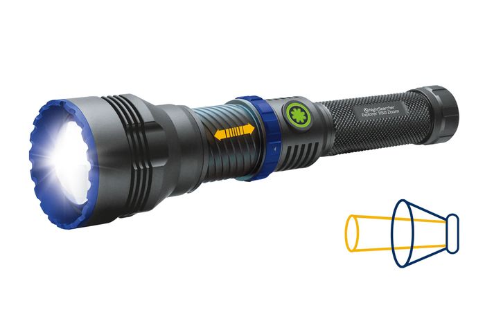 Explorer 1150 Zoom - Rechargeable Zoom Flashlight
