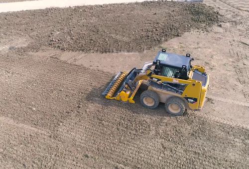 Stone Burier for Skid Steer