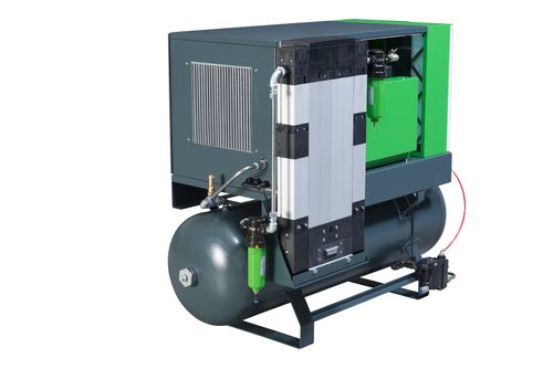 Oil free air for dairy automation
