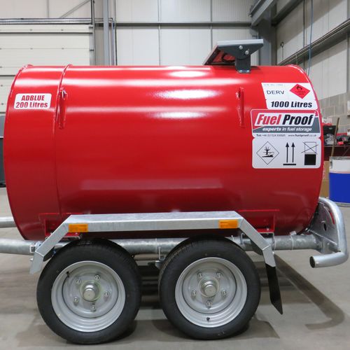 Fuel Proof Highway Tow Diesel Bowsers with AdBlue Storage