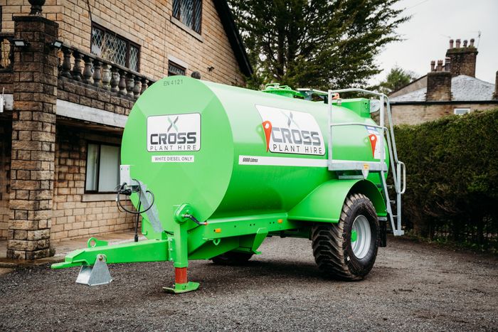 6000/1000L Split Site Towable Diesel/Adblue Bowser