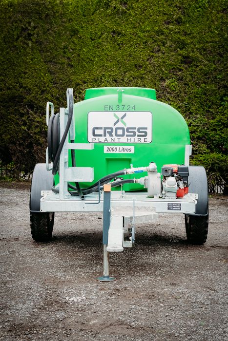 2000L Site Towable Dust Suppression Bowser