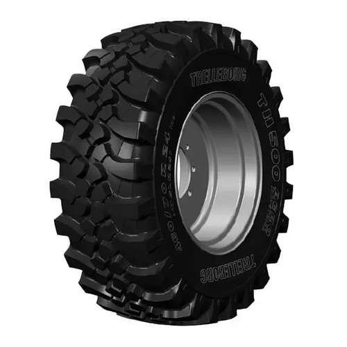 *TH500 Agro Industrial completely meets the needs of telehandlers and backhoes operating on hard surface. - Trelleborg Tire