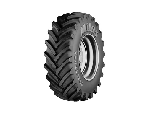 *GRANTERRA The new tyre generation for high-horsepower tractors. - Mitas tyre