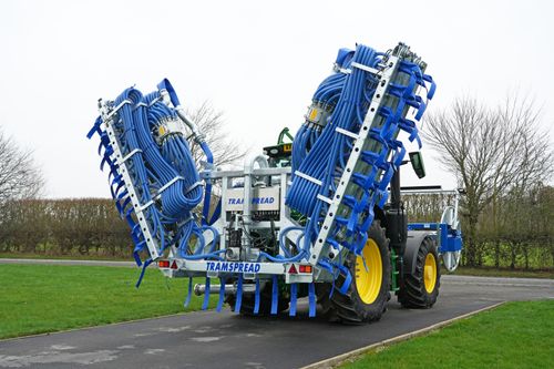NEW TRAMSPREAD 24m VERTICAL FOLDING DRIBBLE BAR