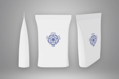 Open mouth block bottom paper sacks