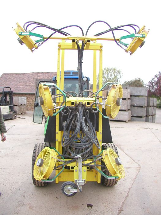 Turbofan Air-Assisted CDA Rotary Atomiser Sprayer