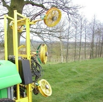 Turbofan Air-Assisted CDA Rotary Atomiser Sprayer