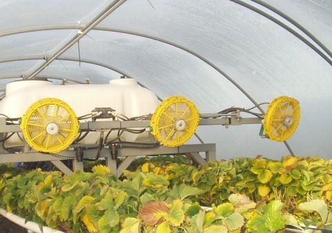 Turbofan Air-Assisted CDA Rotary Atomiser Sprayer