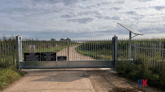 Vertical Bar Security Gate