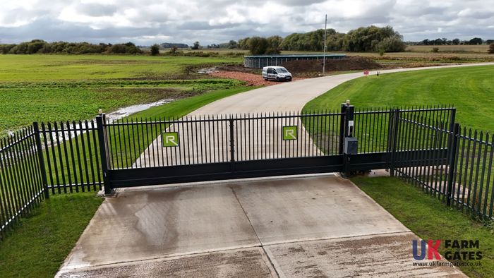 Vertical Bar Security Gate