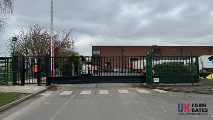 Vertical Bar Security Gate