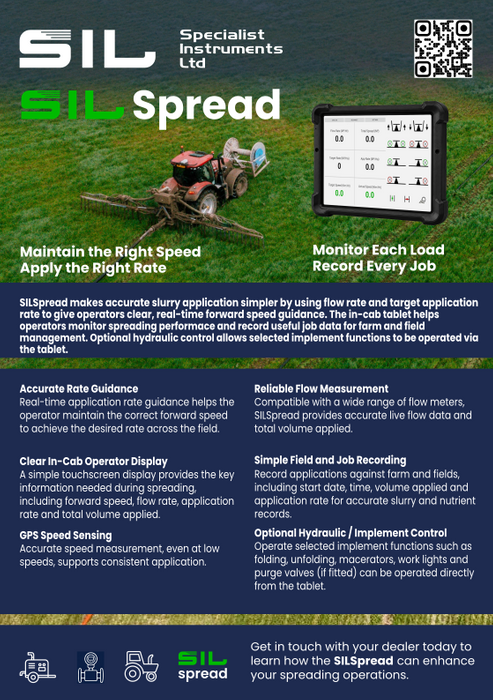 SILSpread Application Rate Monitor