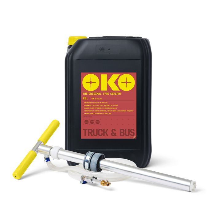 OKO Truck & Bus Tyre Sealant 25 Litre Heavy On Road Puncture Protection Seal 8mm