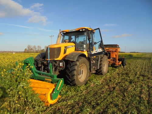 4m Hydraulic Folding Crop Check Crimper Roller