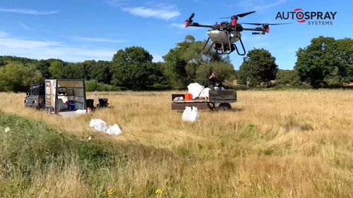 Agri Drones At Work In The UK in 2024