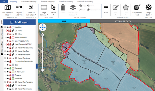 PearGIS - GIS software for land and estate management