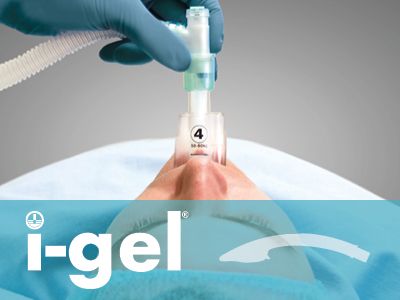 i-gel® supraglottic airway device from Intersurgical resuscitation and emergency medicine bibliography available from Intersurgical